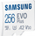 Kartë për memorie Samsung EVO Plus 2021 MicroSDXC UHS-I / U3 A2 V30 (MB-MC256KA / BE), 256 GB, Klasa 10