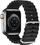 Rrip dore Dux Ducis OceanWave për Apple Watch, silikon, 41/40/38 mm, i zi