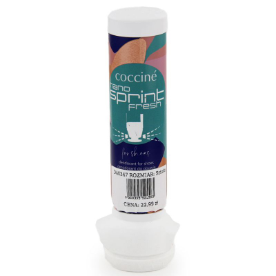 Deodorant për këpucë Coccine Nano Sprint Fresh, 100 ml, freskim afatgjatë