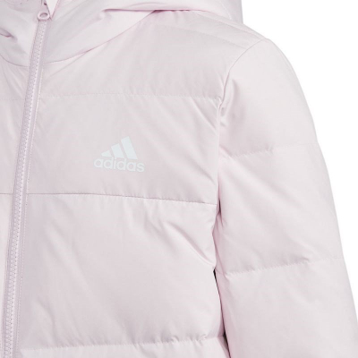 Xhup Adidas Frosty Jacket Jr HM5237, për goca, dimëror, rozë e çelët