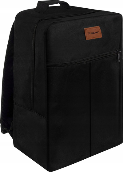 Çantë shpine Trizand Cabin Bag, 40 x 20 x 25 cm, 20L, e zezë