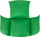 Jastëk kopshti Hobbygarden Pillow Barry, material Oxford, për lëkundse cocoon, i gjelbër