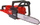 Sharrë me zinxhir Milwaukee M18 FCHS35-0, 18V, shufër 35cm, pa bateri, e kuqe