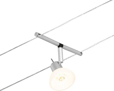 Sistem drite me kabllo Paulmann Wire Sheela, 5 spot-e, 5 m, krom