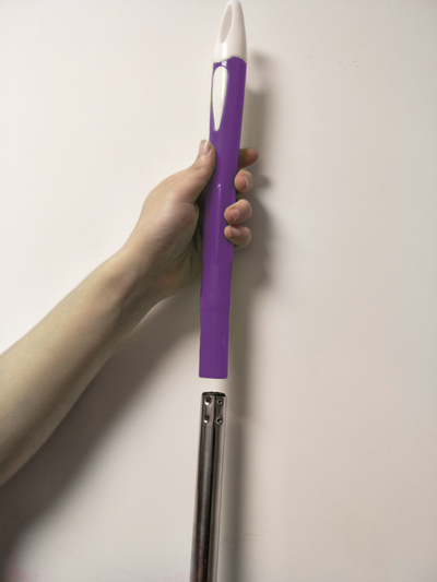 Set kovë me mop rrotullues Vanora Primo Purple, 12L, e bardhë lejla