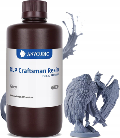 Rrëshirë 3D Anycubic DLP Craftsman, 1L, UV 365–405nm, gri