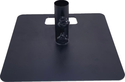 Основен адаптер за осветлување DNA Head Plate 1, цевка 38mm, 30x30cm, челик, до 50kg