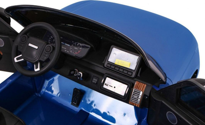 Makina elektrike për fëmijë Range Rover HSE, model PA.DK-RR999.EXL.NIE, 147 x 90 x 65 cm, blu metalike