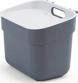 Kанта за отпадоци Curver Ready to Collect, 5L, рециклирана пластика, темно сива