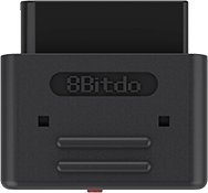Bluetooth адаптер 8Bitdo Retro Receiver, за SNES SFC, безжичен, сив