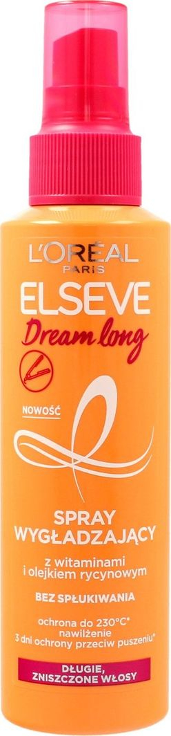 Sprej flokësh L’Oreal Paris Elseve Dream Long, zbutës, 150ml, portokalli