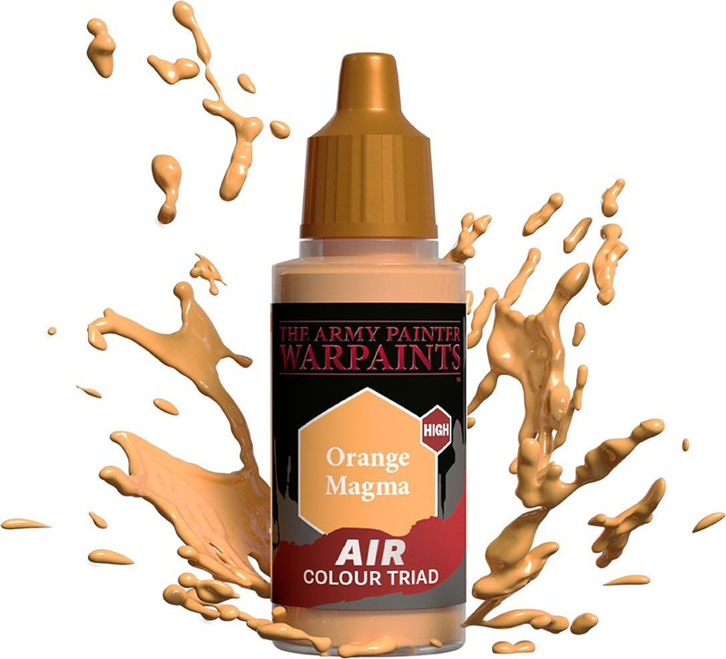 Bojë akrilike për aerograf Army Painter Warpaints Air Orange Magma, 30 g, portokalli