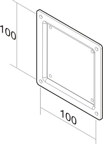 Montues muri Neomounts FPMA-VESA100 10'' - 30'