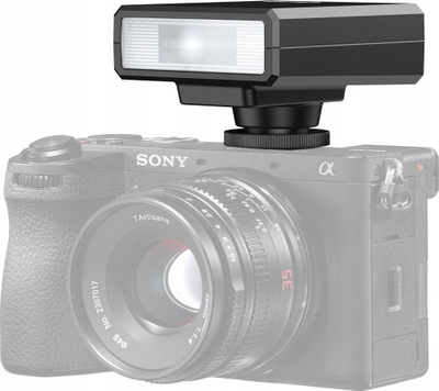 Blic foto Ulanzi F12, Speedlite i vogël, USB-C, i zi