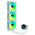 Ftohës uji për CPU Lian Li Galahad II Trinity SL-INF 360, radiator 360mm, ARGB, i bardhë