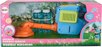 Makineri flluskash sapuni LEAN Toys Lawn Mower Trimmer 18458, lodër për fëmijë, blu