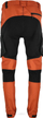 Pantallona pune Lahti Pro Work Trousers Stretch Line, përmasa 2XL, material elastic