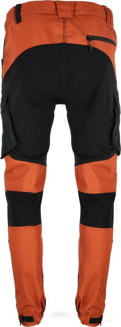 Pantallona pune Lahti Pro Work Trousers Stretch Line, përmasa 2XL, material elastic