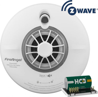 Detektor nxehtësie FireAngel HT-630+ZW, Z-Wave, bateri 10 vjet