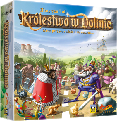 Lojë tavoline The Game Master Kingdom In The Valley, strategjike, familjare, shumëngjyrëshe