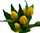 Buqetë lulesh artificiale SASKA Gift and Decor, 5 tulipanë silikon, 28 cm, të verdhë