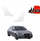Film mbrojtës për harqe rrotash GrizzGlass BodyShield, Audi A6 C7 Sedan 2011-2014, set 2in1, transparent