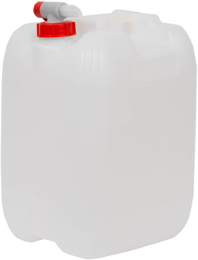 Kontenier lëngjesh Okko Non Food, 20L, me rubinet, i bardhë