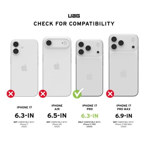 Mbrojtëse telefoni UAG Monarch Pro për iPhone 17 Pro, MagSafe, Kevlar, e zezë 2