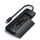 Përshtatës Satechi Aluminium USB-C Hybrid Multiport me kuti për SSD, i zi