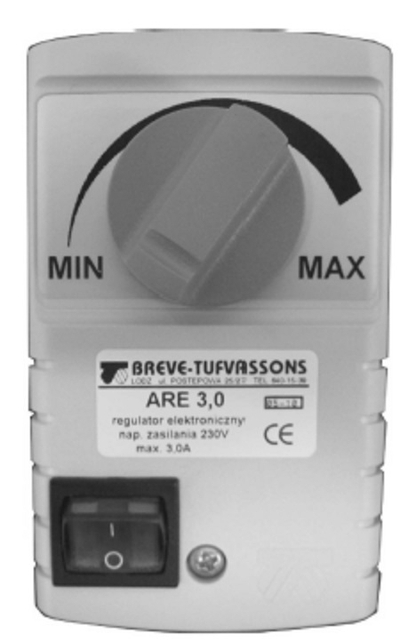 Kontrollues shpejtësie rrotulluese BREVE ARE 3A M4, 230V, IP54, gri