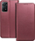 Kapak libri me magnet për Xiaomi Redmi Note 12S, me kartela, Bordeaux