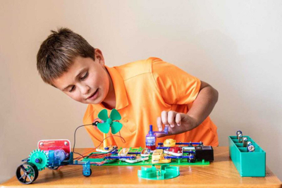 Set edukativ Boffin II Green Energy GB4019, 45 eksperimente, për fëmijë 8+