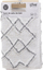 Tapet 5five Simply Smart, 120x50cm, me model gjeometrik, gri edhe i bardhë