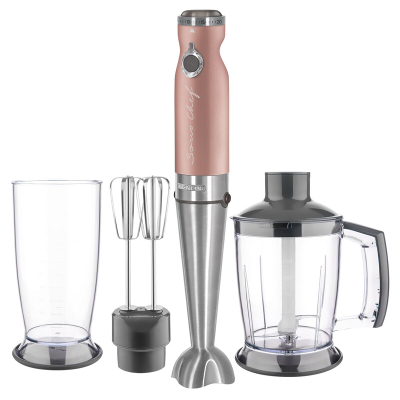Blender dore 4-në-1 Sencor SHB 5605RS-EUE3, rozë