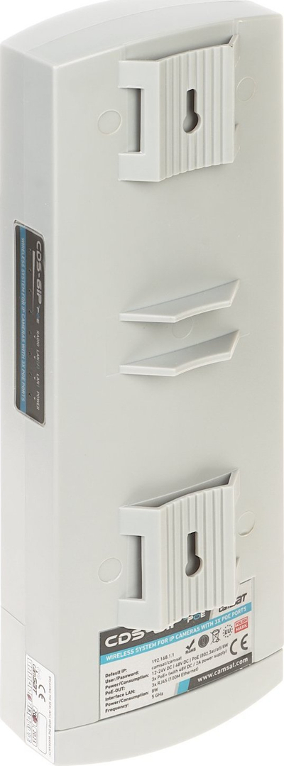 Access point CAMSAT CDS-6IP-3POE, 5.8 GHz, PoE me 3 porta, i bardhë