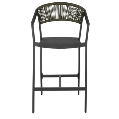 Stol bari alumini 56×58×105 cm (HM5892.04), gjelbër