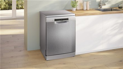 Lavastovilje BOSCH Series 4 SMS4HVI00E, 14 sete, inox, ngjyrë argjendi