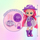 Модна кукла BFF од Плачливи Бебиња Кејти, 20 cm, за девојчиња 4 7 години, розова виолетова
