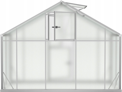 Сера градинарска SANUS XL-16, 5.7x2.9m, поликарбонат 6mm, транспарентна