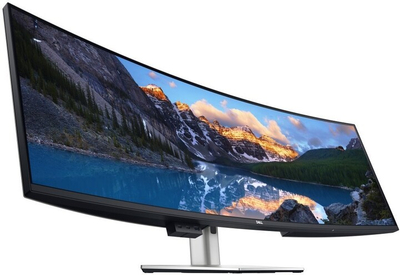 Monitor Dell UltraSharp U4924DW - LED 49", DQHD, i zi / argjendtë