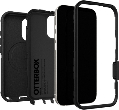 Kapak telefoni OtterBox Defender Pro për iPhone 17, me MagSafe, i zi