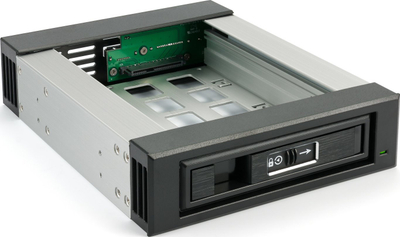 Kornizë mobile disku FANTEC BP T3525, 2.5"/3.5" SATA SAS 6Gb/s, hot swap, e zezë
