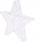 Ndriçues dekorativ për jashtë Christmas Lighting Star, 150 LED, 50 cm, shumëngjyrësh