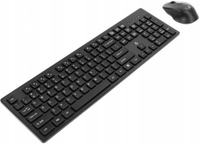 Сет тастатура и глушец Accura Delano ACC-K1306, безжичен, USB, црн