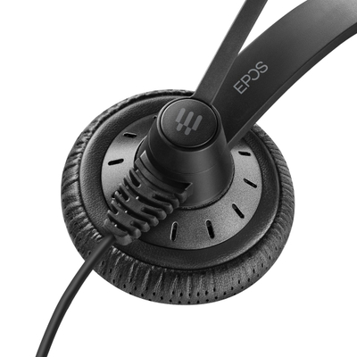 Kufje Epos Impact SC 75, me kabllo, USB dhe 3.5mm, ngjyrë e zezë