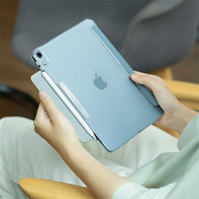Këllëf tablet Uniq Camden për iPad Air 10.9" 2020, antibakterial, gri