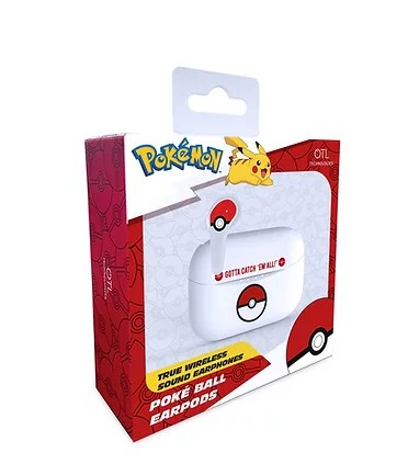 Kофчињa OTL Technologies Pokemon Pokeball, бели/црвени