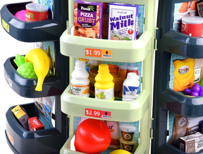 Set lodër supermarket Market Shopping, 44 pjesë, me karrocë blerjesh, shumëngjyrësh