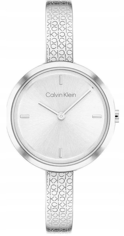 Рачен часовник Calvin Klein Beam, не'рѓосувачки челик, кварц, сребрена