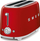 Toster Smeg TSF02RDEU, i kuq